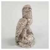 Sterling silver clad eagle figure- 4 3/4"H 2 1/2"D