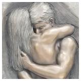 Bill Mack "Love" bonded bronze relief sculpture-