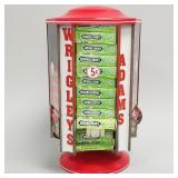 Vintage rotating 5 cent gum dispenser (restored)