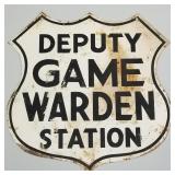 Deputy Game Warden Station advertising double