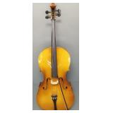 F. Schiller cello w/ soft case- 50"H (as seen-