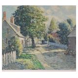 Christian Title pencil signed litho "A View to the