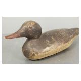Mason tack eye Merganser decoy- approx. 15 1/2"L