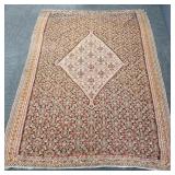Antique handmade Senah Kilim rug 4