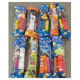 9 Pez candy dispensers (unopened)