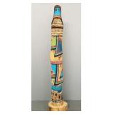 Large Jerome Totsonie signed kachina- Shalako