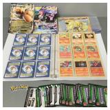 Collection of Pokemon cards in album