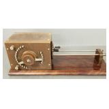 JE Arnold 208 crystal radio circa 1910 bottom