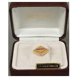 10K gold tie tac- 1.8g 'US West'