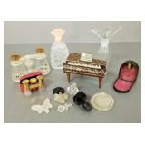 Group novelty, etc perfume bottles & misc.
