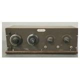 Northome radio with tubes & nameplate- 7'H 19'W