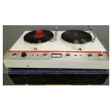 Collins model 808A-1 console double turn table