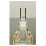 Deco Le Clairac skyscraper perfume bottle- approx