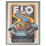 Jeff Lynne's ELO 2018 tour poster- 24'H 18'W