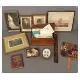 Gp incl stamps, Paris Arrondissement book w/