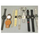 Gp. asst. watches incl Casio Easy Rec 30 sec