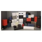 Lg Gp of empty watch boxes incl Jaeger LeCoultre,