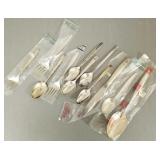 11 pcs sterling asst. flatware- 13 toz total incl.