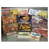 15 asst. model kits incl Sinclair truck, custom