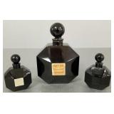 3 D'Orsay LeDandy perfume bottles- largest
