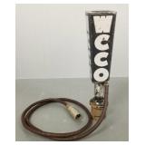 Vintage WCCO type BK-1A microphone- 10'H total