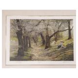Altman pencil signed artist proof litho 'Joggers'