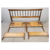 3 mid-century beds: king size headboard