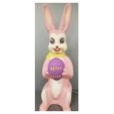 Vintage papier-mache bunny store window display