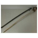 Argentine model 1898 cavalry saber w/ scabbard,