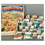 Gp over 30 vintage Japan, etc. Putz style light up