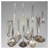 11 pcs Gorham Chantilly sterling silver flatware-