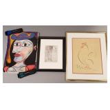 After Pablo Picasso "Le Coq" vintage print-
