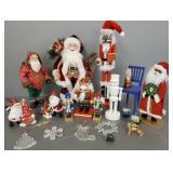 Gp Christmas figures & ornaments incl nutcrackers,