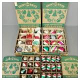 Gp. vintage Shiny Brite, etc. Christmas ornaments
