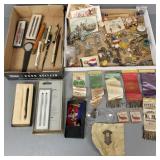 Gp vintage collectibles incl prohibition medal,