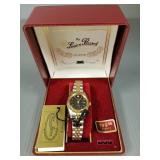 Lucien Piccard ladies quartz watch in box-