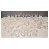Lg Gp cut crystal drinkware & crystal incl