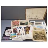 Group assorted prints some vintage incl Goodwin