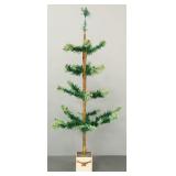 Antique German feather tree with "new growth" &