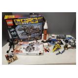 Gp asst Lego pieces, opened box sets,