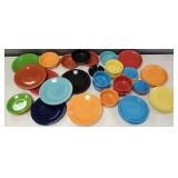 49 pcs. Fiesta dinnerware incl 10 3/4" & 9" plates