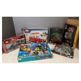 6 asst Lego sets in open boxes (may be incomplete)