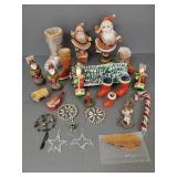 Gp vintage, etc. Christmas items incl chenille