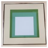 Josef Albers by Turner Graphic framed mid-century