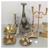 Gp metal candlesticks incl some early push up, etc