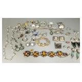 10.5 toz scrap sterling silver jewelry parts