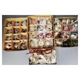 42 antique & vintage glass Christmas ornaments-