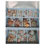 Collection vintage, etc. costume jewelry in