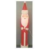 Light up blow mold santa- 38 1/2"H