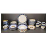 Gp Dansk dinnerware asst. patterns- 10 1/2"D plate